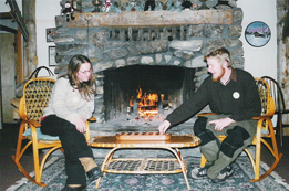 Our Cozy Fireplace